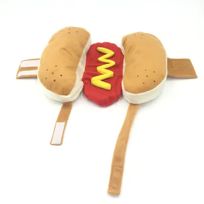 Pet Clothing Hot Dog Burger
