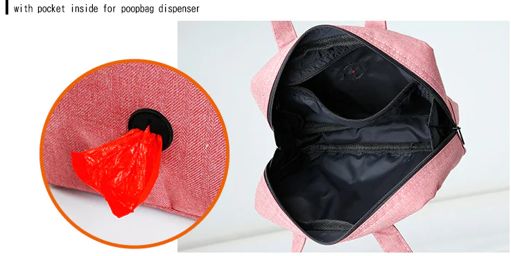 Fashionable Multi-Functional Dog Leash with Treat Bag