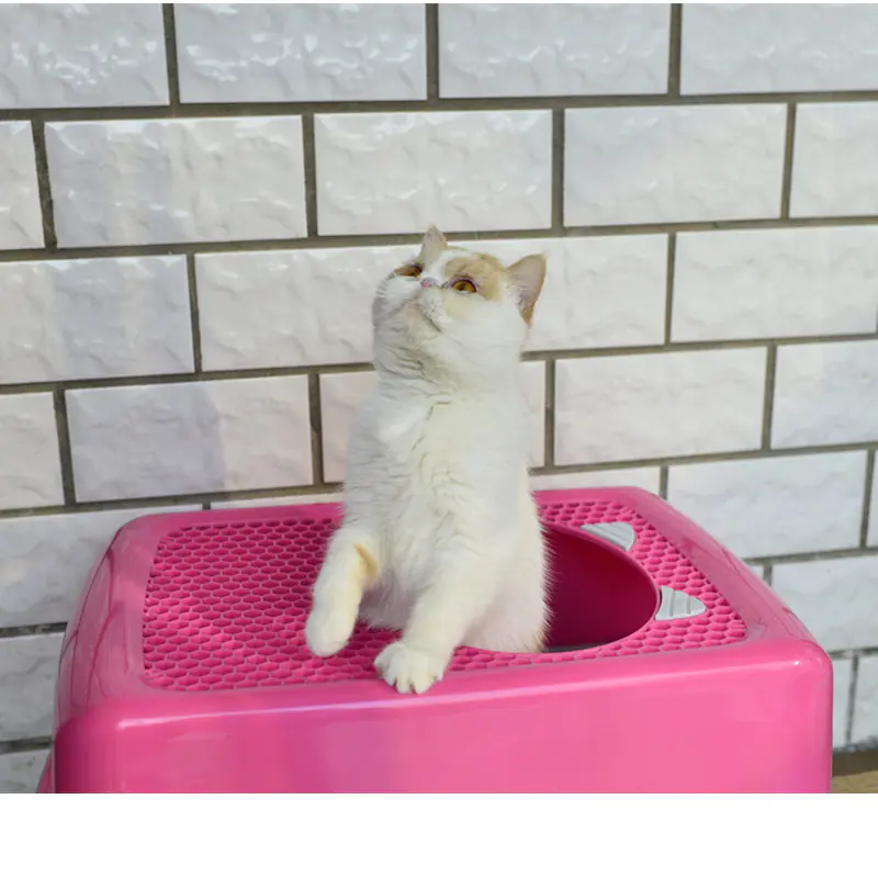 Extra Large Enclosed Cat Litter Box and Toilet