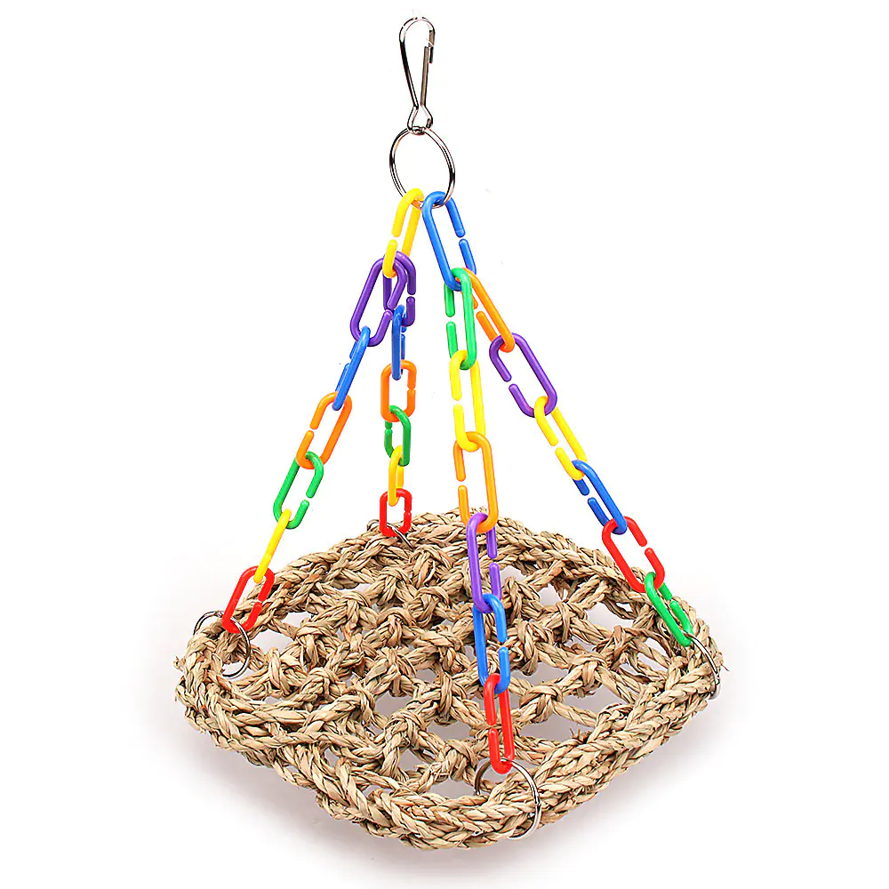 Parrot Climbing Swing and Bird Cage Accessories