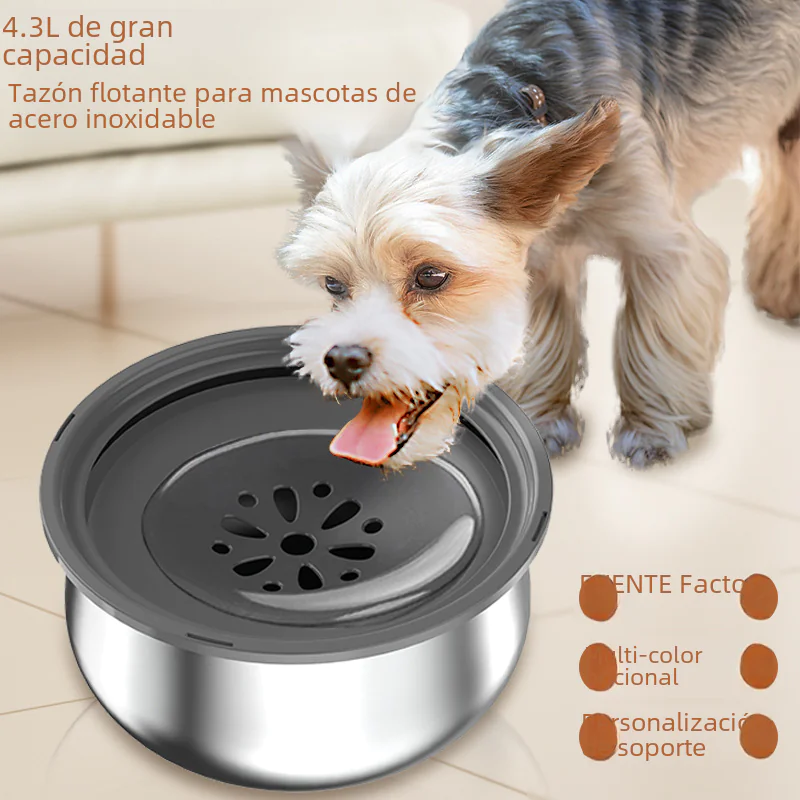 Stainless Steel Large Pet Water Bowl